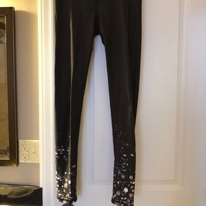 Pure Barre snowflake leggings